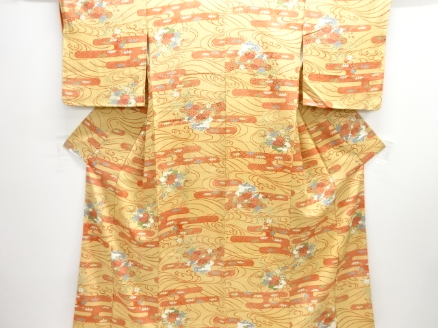 JAPANESE KIMONO / KOMON / EGASUMI & KIKU 